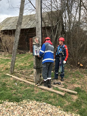 В Пучежском районе станет светлее: в двух деревнях установят 3 фонаря